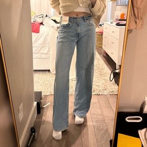 Abercrombie mid rise jeans